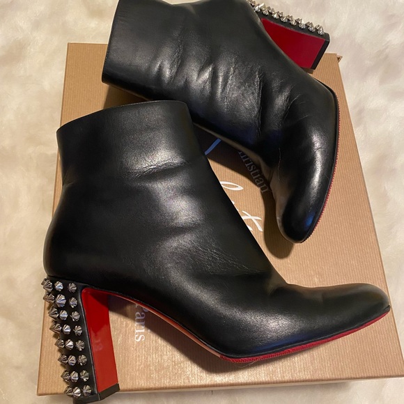 Christian Louboutin Suzi Folk 85 Calf 